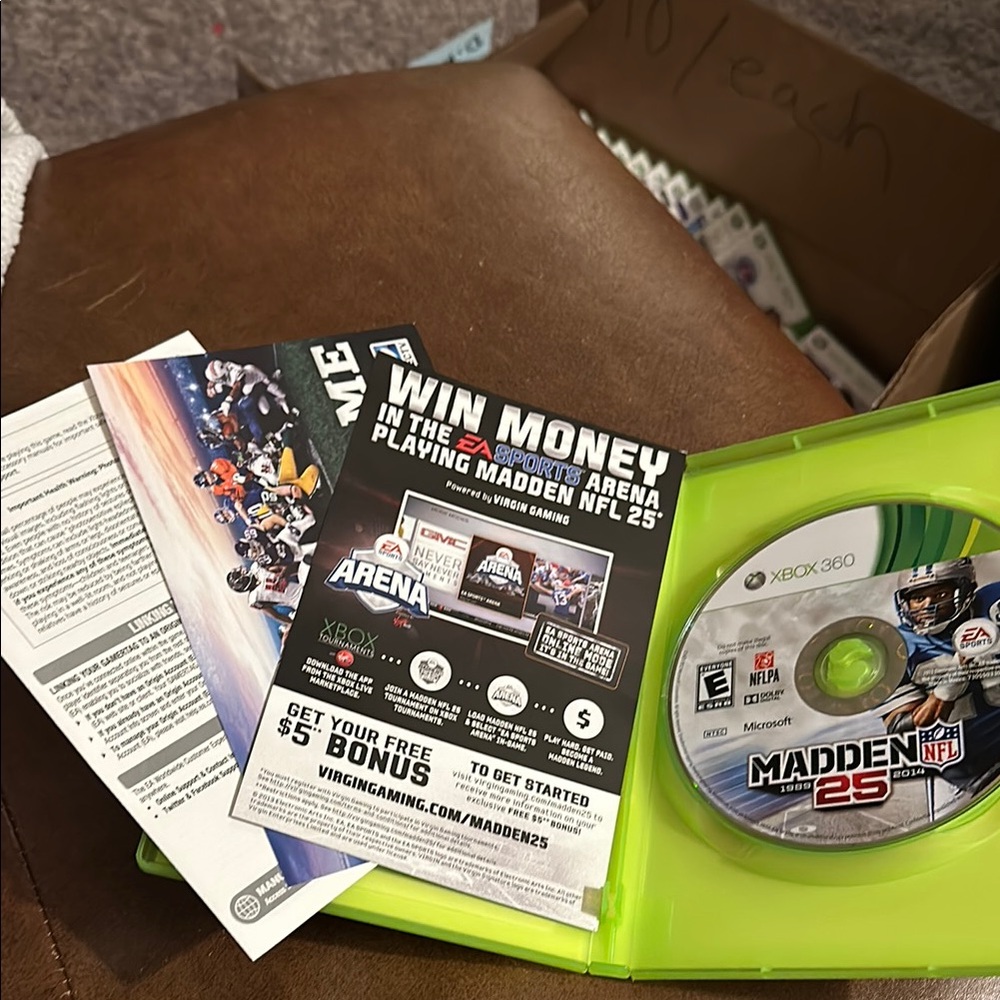 3/$15 Xbox 360 Madden NFL 25 ANNIVERSARY Edition Game - Picture 6 of 6